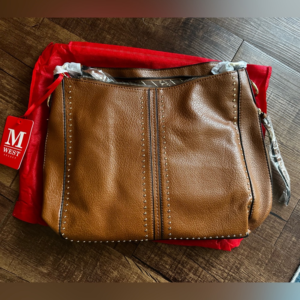 Montana West Brown Hobo Bag and Wallet